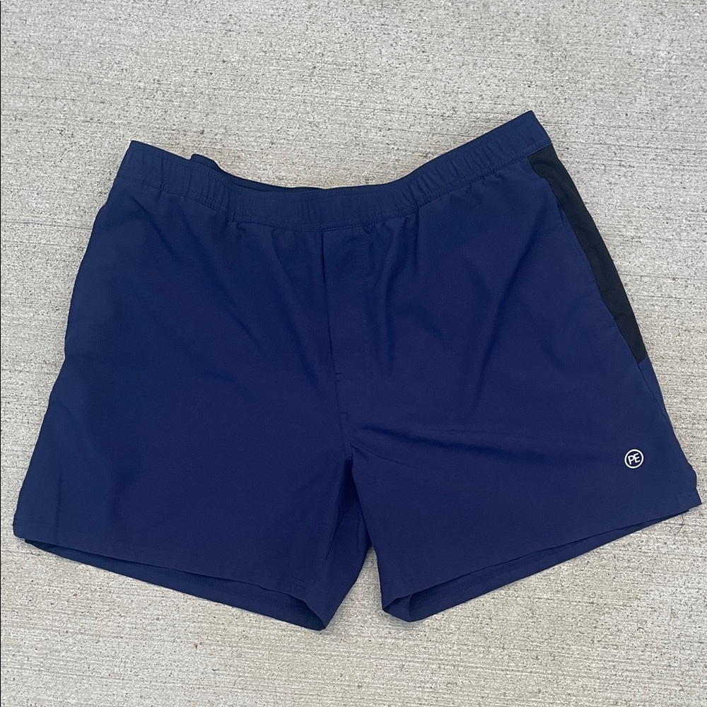 Perry Ellis Navy Blue Men's Athletic Shorts
